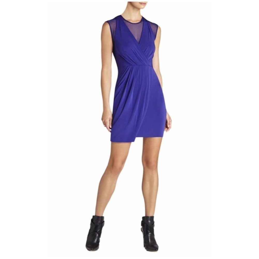 BCBG MAXAZRIA BRENNA DRESS - Royal Blue - Size M